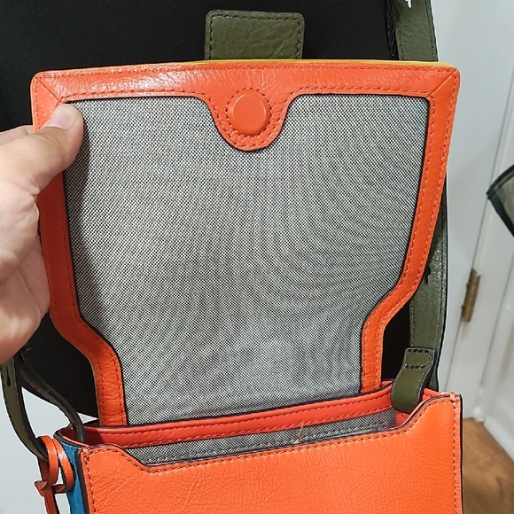 Fossil Green and Blue Crossbody Bag - Picture 11 of 16